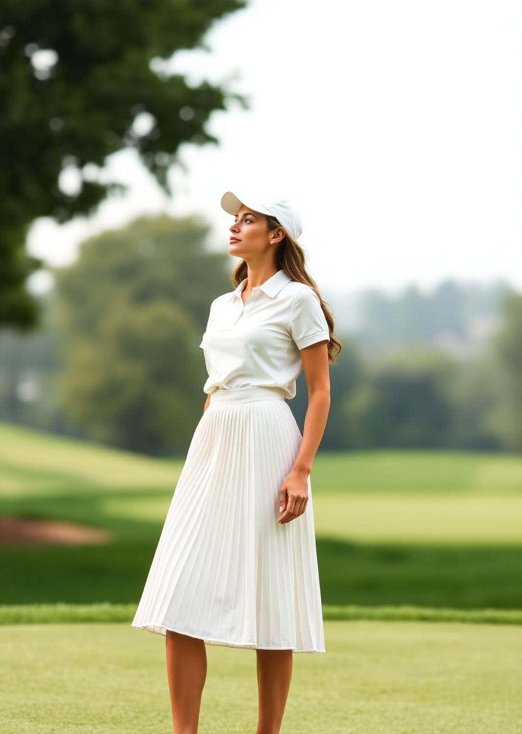 Élégance sur le fairway avec Mathilde Ostrowski